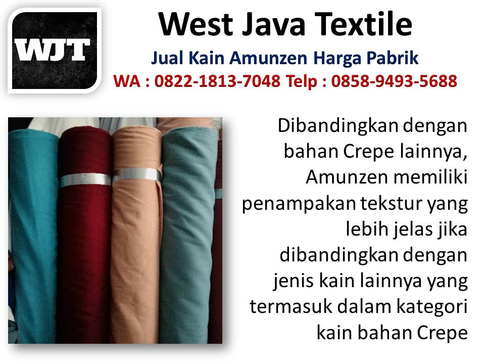 Harga bahan amunzen premium - West Java Textile | wa : 085894935688 Kain-amunzen-di-toko