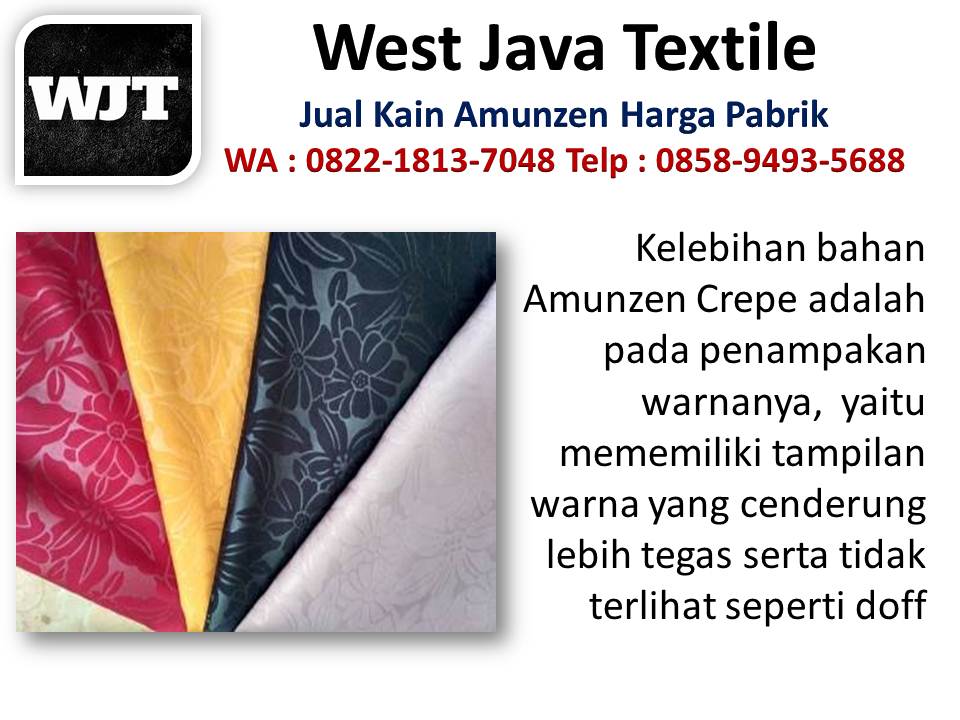 Jual kain amunzen terbaik - West Java Textile | wa : 085894935688, perusahaan kain amunzen Bandung. Minimal pemesanan 400 yard Kain-amunzen-original
